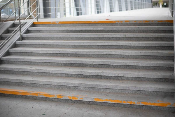 Lépcsők Gyalogos Átkelőnél Kőlépcsők Egy Hely Ahol Embereket Gyalog Lehet — Stock Fotó