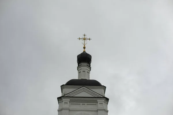 Orthodoxe Kerk Rusland Oud Gebouw Religieus Gebouw Oude Architectuur Koepel — Stockfoto
