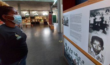 Pele Müzesi, 2021 yılı sonuna kadar Santos 'ta ücretsiz giriş hakkına sahip olacak. 29 Eylül 2021, Santos, Sao Paulo, Brezilya: Santos kentindeki Pele Müzesi manzarası, 29 Eylül Çarşamba günü). 