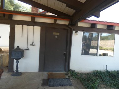 Nadir bir olayda Ronald Reagan 'ın Film Yıldızı Santa Barbara Çiftliği Bir Gün İçin Misafir Seçmek İçin Açılıyor. 2 Ekim 2021, Rancho del Cielo, Goleta, CA, ABD: Eski Başkan Reagan 'ın Rancho del Cielo sığınağı Santa Barbara, Kaliforniya dışında