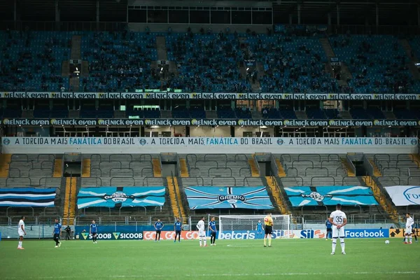 Spo Brasiliansk Fotboll Mästerskap Gremio Och Sport Okt 2021 Fans — Stockfoto