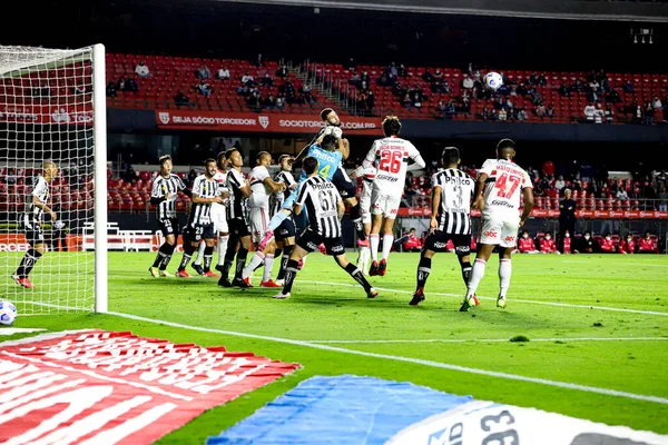 Campionato Brasiliano Calcio San Paolo Santos Ottobre 2021 San Paolo — Foto Stock