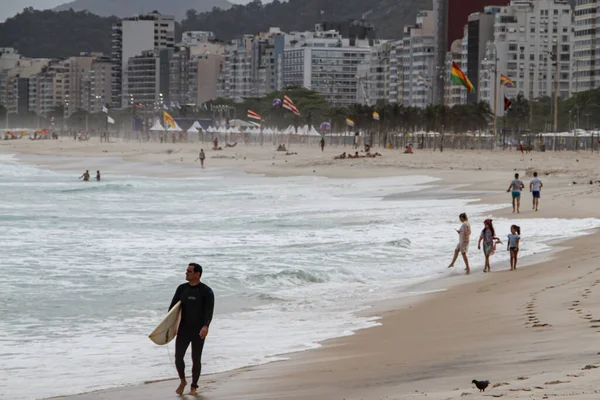 Int Instabil Időjárás Esőzéseket Jelez Rio Janeiróban 2021 Október Rio — Stock Fotó