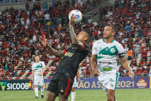 Spo Πρωτάθλημα Βραζιλιάνικου Ποδοσφαίρου Flamengo Και Juventude Οκτωβρίου 2021 Ρίο — Φωτογραφία Αρχείου