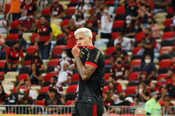 Spo Kejuaraan Sepak Bola Brasil Flamengo Dan Juventude Oktober 2021 — Stok Foto