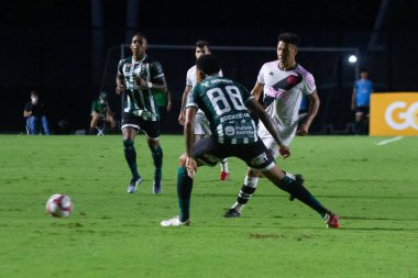 Brezilya Futbol Şampiyonası 2. Lig: Vasco Coritiba 'ya karşı. 16 Ekim 2021, Rio de Janeiro, Brezilya: Sao 'da düzenlenen 2021 Brezilya Futbol Şampiyonası B serisinin 30. turu için geçerli olan Vasco da Gama ile Coritiba arasındaki futbol maçı 