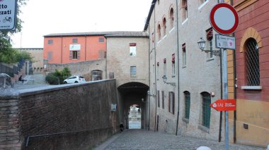 16 Ekim 2021, Cesena, İtalya: 14. yüzyılın sonunda Malatesta ailesinin lordluğu haline gelen Roma kenti. Büyüleyici küçük bir kasaba ve anıtları ilginç ve hala nefes kesici. 