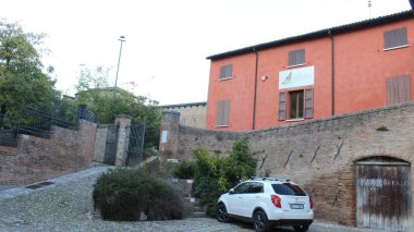 16 Ekim 2021, Cesena, İtalya: 14. yüzyılın sonunda Malatesta ailesinin lordluğu haline gelen Roma kenti. Büyüleyici küçük bir kasaba ve anıtları ilginç ve hala nefes kesici. 