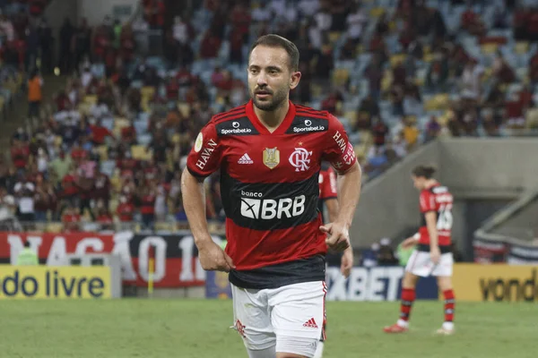 Brezilya Futbol Şampiyonası Flamengo Cuiaba Flamengo Takımından Everton Ribeiro Flamengo — Stok fotoğraf