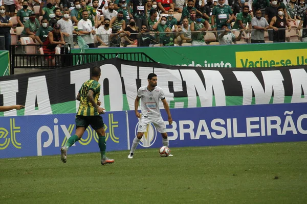 Brasilianska Fotboll Championship 3Rd Division Manaus Och Ypiranga Oktober 2021 — Stockfoto