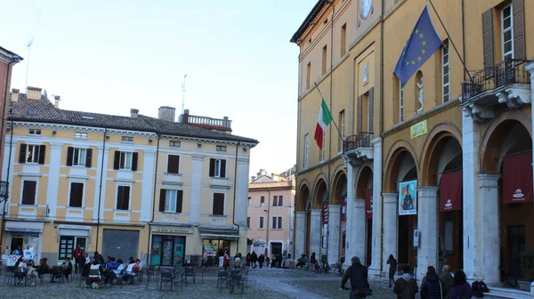 Oktober 2021 Cesena Italien Den Romerska Staden Som Slutet 1300 — Stockfoto