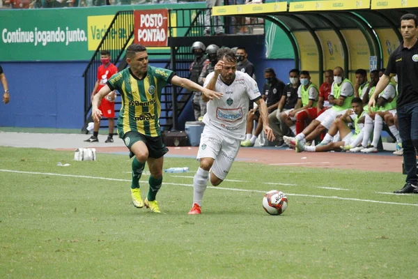 Brazilian Soccer Championship 3Rd Division Manaus Ypiranga October 2021 Manaus — Stock Photo, Image