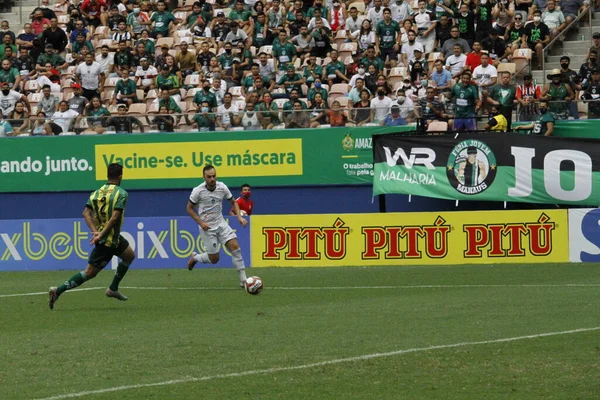 Brasilianische Fußballmeisterschaft Division Manaus Und Ypiranga Oktober 2021 Manaus Brasilien — Stockfoto