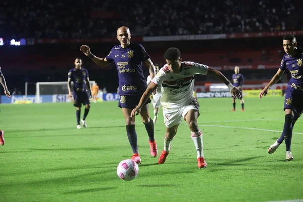 Campeonato Brasileiro Futebol São Paulo Coríntios Outubro 2021 São Paulo — Fotografia de Stock