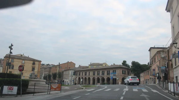 Sanktuarium Santa Casa Maria Loreto Włochy Października 2021 Loreto Włochy — Zdjęcie stockowe