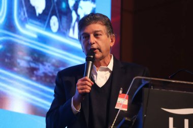 Lide Business Forum 'un 4. Paneli Brezilya' da sağlığın geleceğini tartışıyor. 21 Ekim 2021, Sao Paulo, Brezilya: Eski Sağlık Bakanı Luiz Henrique Mandetta, Lide Business Forum 'un 20. 