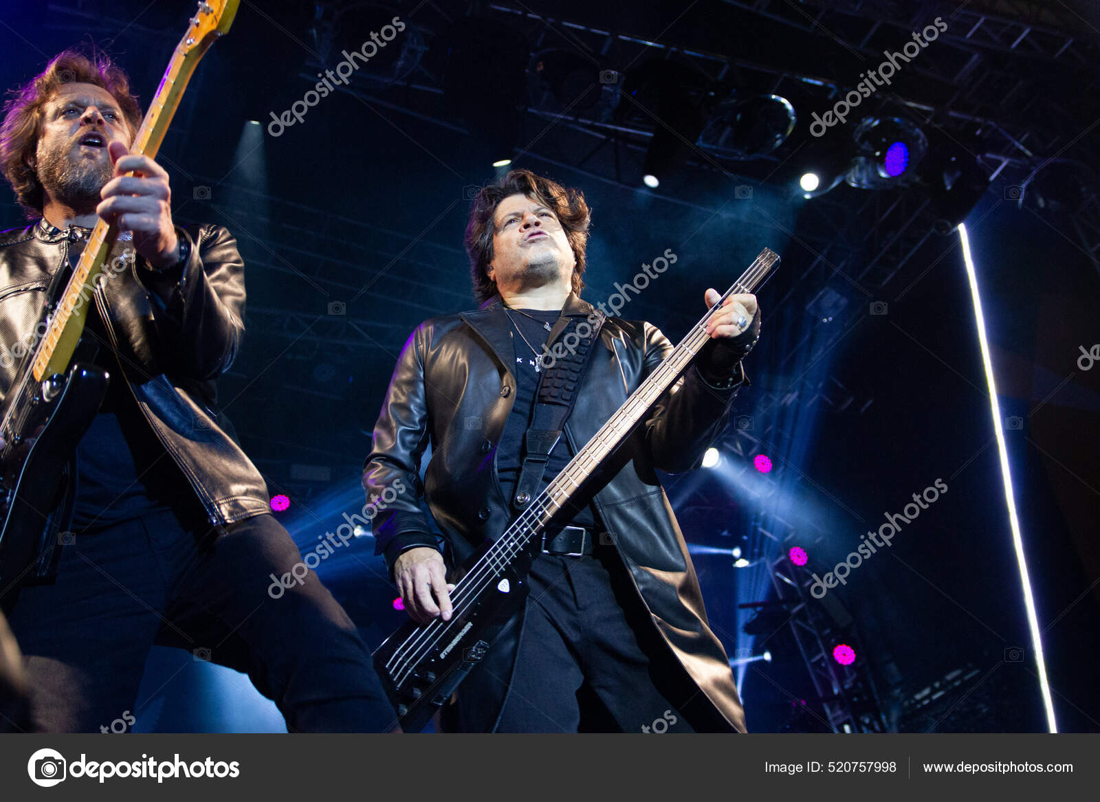 Music Rock Brazil Years October 2021 Rio Janeiro Brazil Singer — Stock