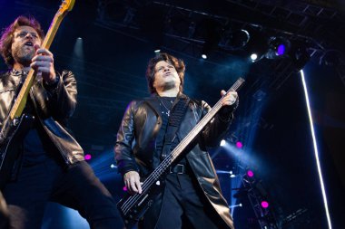 Müzik: 40 Yıl Rock Brezilya. 24 Ekim 2021, Rio de Janeiro, Brezilya: Şarkıcı Paulo Ricardo, 24 Pazar günü Rio de Janeiro 'da Pira Meydanı' nda düzenlenen Rock Brasil 40 Anos konserinde. Etkinlik 9-31 Ekim tarihleri arasında gerçekleşti.. 