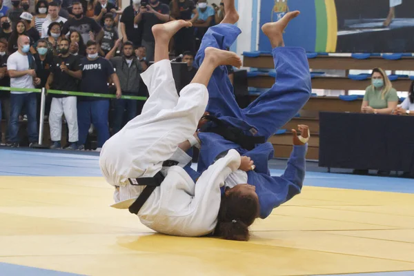 Seletivo Para Senior Campeonato Brasileiro Judô Outubro 2021 Rio Janeiro — Fotografia de Stock