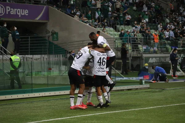 Palmeiras Desporto Outubro 2021 São Paulo Brasil Jogo Futebol Entre — Fotografia de Stock