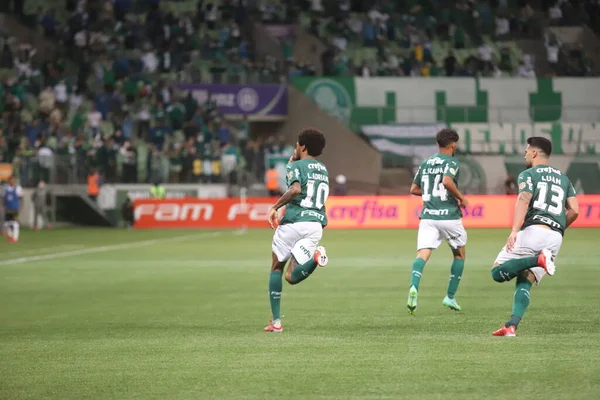 Palmeiras Und Der Sport Oktober 2021 Sao Paulo Brasilien Fußballspiel — Stockfoto