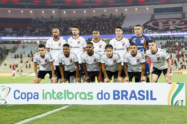 Spo Brasilien Fußball Cup Halbfinale Flamengo Und Athletico Oktober 2021 — Stockfoto