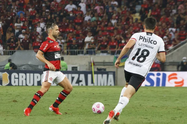 Brezilya Futbol Kupası Yarı Finali Flamengo Athletico Ekim 2021 Rio — Stok fotoğraf