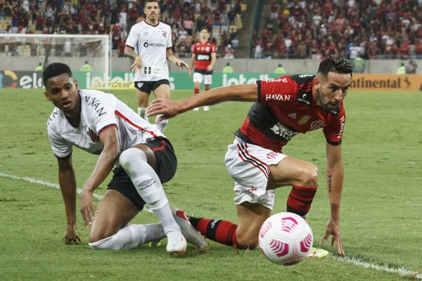 Spo Puchar Brazylii Piłce Nożnej Półfinał Flamengo Athletico Października 2021 — Zdjęcie stockowe