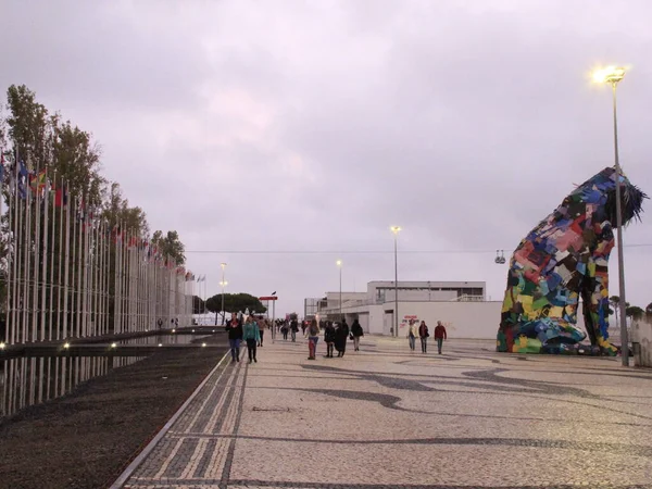 Lizbon Daki Web Zirvesi Için Son Hazırlıklar Ekim 2021 Lizbon — Stok fotoğraf