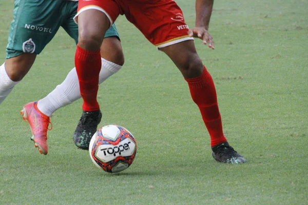 Spo Brazilian Soccer Championship 3Rd Division Manaus Tombense Soccer Match — Stock Photo, Image
