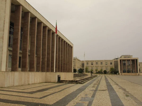 Студенти Протестують Лісабоні Право Навчатися Португалії Жовтня 2021 Лісабон Португалія — стокове фото