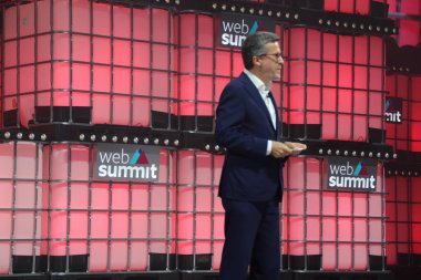 Teknoloji: Lizbon 'da Web Zirvesi. 1 Kasım 2021, Lizbon, Portekiz: Dünyanın en büyük teknoloji etkinliklerinden biri olan Web Zirvesinin açılışı, Lizbon, Portekiz 'deki Nacoes Park' ta gerçekleşti.