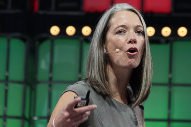 Teknoloji: Lizbon 'daki Web Zirvesi' nin ikinci günü. 2 Kasım 2021, Lizbon, Portekiz: Dünyanın en büyük teknoloji etkinliklerinden biri olan Web Zirvesi 'nin ikinci günü, 2 Kasım Salı günü Lizbon, Portekiz' deki Parque das Nacoes 'da gerçekleşti.).