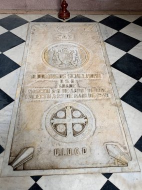 2 Kasım 2021, Sao Paulo, Brezilya: Sao Bento Manastırı 'nın bahçesindeki tören ve ayin, Sao Bento Manastırı' nda sadece yılda bir kez ziyaret için açılan bir manastır.