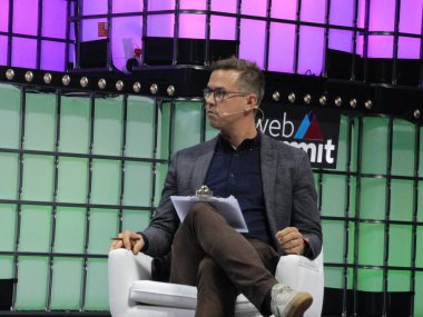 (Lizbon 'daki Web Zirvesi' nin üçüncü günü. 3 Kasım 2021, Lizbon, Portekiz: Dünyanın en büyük teknolojik etkinliklerinden biri olan Web Zirvesi 'nin üçüncü gününde