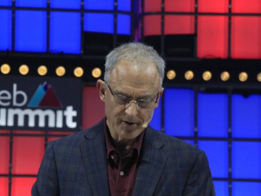 (Lizbon 'daki Web Zirvesi' nin üçüncü günü. 3 Kasım 2021, Lizbon, Portekiz: Dünyanın en büyük teknolojik etkinliklerinden biri olan Web Zirvesi 'nin üçüncü gününde