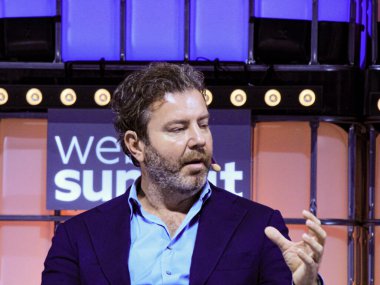 (Lizbon 'daki Web Zirvesi' nin üçüncü günü. 3 Kasım 2021, Lizbon, Portekiz: Dünyanın en büyük teknolojik etkinliklerinden biri olan Web Zirvesi 'nin üçüncü gününde