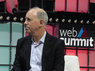 Lizbon Web Zirvesi 'nin son günü. 4 Kasım 2021, Lizbon, Portekiz: Patrick Brown, İmkansız Gıdaların CEO 'su ve kurucusu, dünyanın en büyük teknoloji etkinliklerinden biri olan Web Zirvesi' nin dördüncü ve son gününe katılıyor.