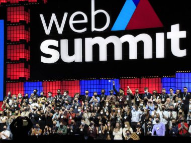 Lisbon Web Zirvesi 'nin son günü. 4 Kasım 2021, Lizbon, Portekiz: Web Zirvesinin Son Günü 