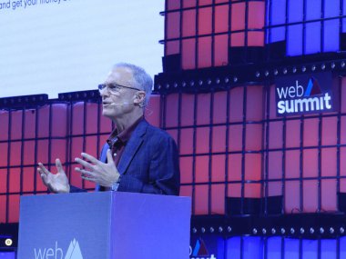 (Lizbon 'daki Web Zirvesi' nin üçüncü günü. 3 Kasım 2021, Lizbon, Portekiz: Dünyanın en büyük teknolojik etkinliklerinden biri olan Web Zirvesi 'nin üçüncü gününde