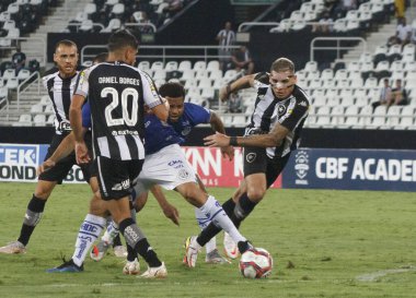 Brezilya Futbol Şampiyonası İkinci Ligi Botafogo ve Confianca-SE. 3 Kasım 2021, Rio de Janeiro, Brezilya: Botafogo ve Confianca-SE arasındaki futbol maçı, Brezilya Futbol Şampiyonası 'nın 33. turu için geçerlidir.
