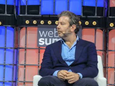 (Lizbon 'daki Web Zirvesi' nin üçüncü günü. 3 Kasım 2021, Lizbon, Portekiz: Dünyanın en büyük teknolojik etkinliklerinden biri olan Web Zirvesi 'nin üçüncü gününde