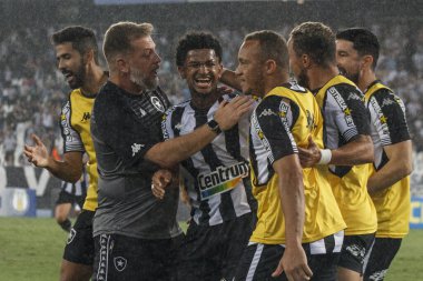 Brezilya Futbol Şampiyonası İkinci Ligi Botafogo ve Confianca-SE. 3 Kasım 2021, Rio de Janeiro, Brezilya: Botafogo ve Confianca-SE arasındaki futbol maçı, Brezilya Futbol Şampiyonası 'nın 33. turu için geçerlidir.