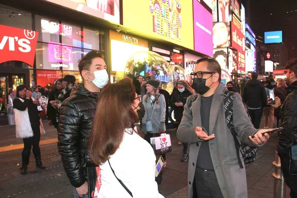 Soho Film Fest Led Lança Times Square Novembro Nova York — Fotografia de Stock