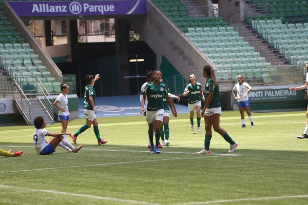 Palmeiras Und Sao Jose November 2021 Sao Paulo Brasilien Fußballspiel — Stockfoto