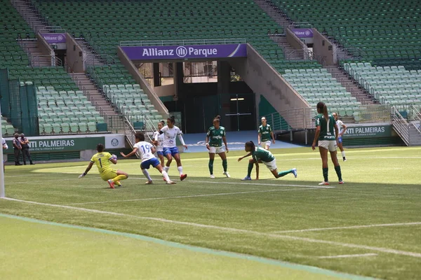 라스와 브라질 상파울루 Palmeiras Sao Jose 일요일에 파울로 Allianz Parque — 스톡 사진