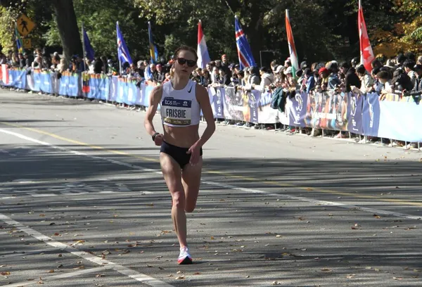 50Th Edition 2021 New York City Marathon Novembro 2021 Nova — Fotografia de Stock