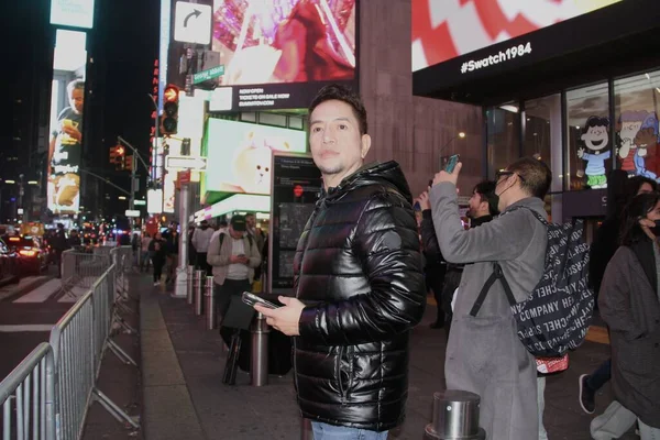 Lanzamiento Del Soho Film Fest Led Times Square Noviembre Nueva —  Fotos de Stock