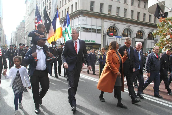 Nycs 102Nd Annual Veterans Day Parade Noviembre 2021 Nueva York —  Fotos de Stock