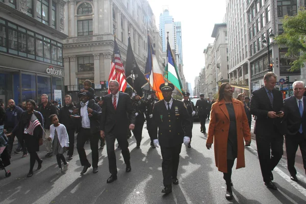 Nyc 102Nd Annual Veterans Day Parade Novembre 2021 New York — Foto Stock